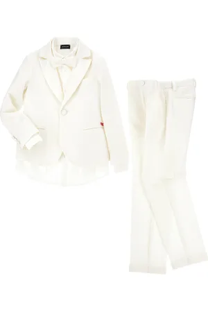 MONNALISA Formal seersucker suit