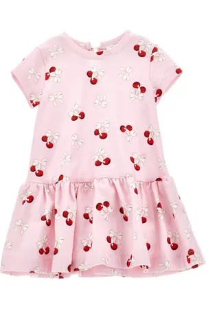 MONNALISA Jersey dress with cherries