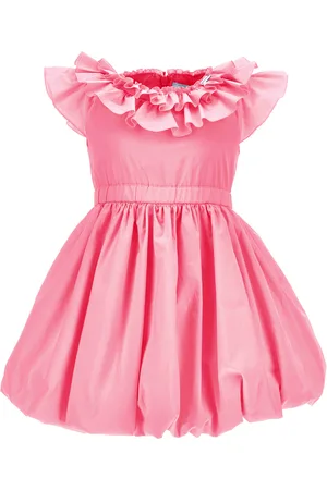MONNALISA Puffball poplin dress