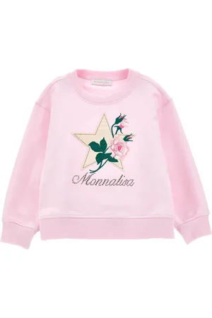 MONNALISA Butterfly print sweatshirt