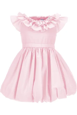 MONNALISA Puffball poplin dress