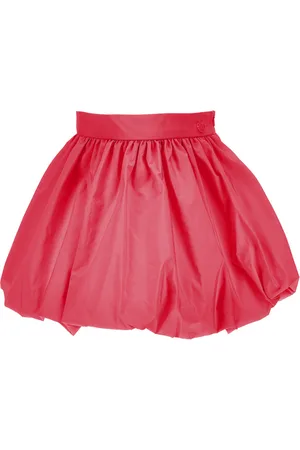 MONNALISA Puffball taffeta skirt