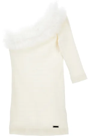 MONNALISA One-shoulder viscose dress