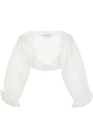 MONNALISA Cotton yarn bolero