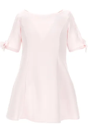 MONNALISA Crepe and lace dress