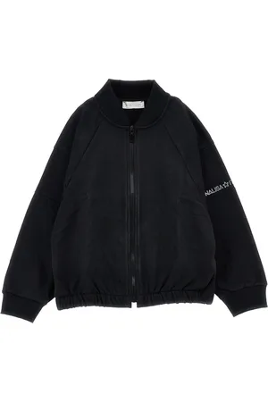 MONNALISA Open sweatshirt with studs