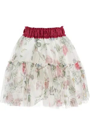 MONNALISA Long tulle skirt