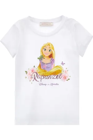 MONNALISA Rapunzel jersey T-shirt
