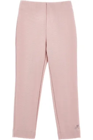 MONNALISA Milano stitch jersey leggings