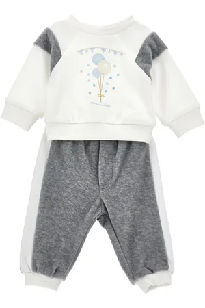 MONNALISA Two-piece cotton chenille set