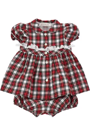 MONNALISA Two-piece tartan set