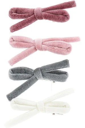 MONNALISA Velvet hair clip set