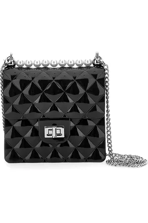 MONNALISA PVC bag with pearls