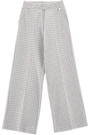 MONNALISA Knit palazzo trousers