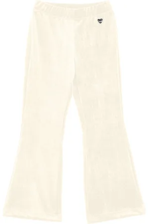 MONNALISA Warp-knit chenille trousers