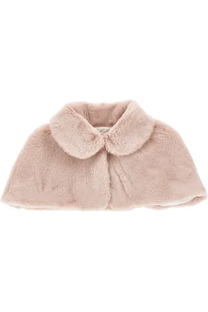 MONNALISA Fur plush cape
