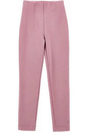 MONNALISA Milano stitch jersey leggings