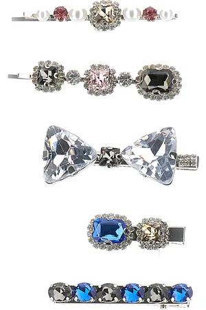 MONNALISA Crystal hair clip set