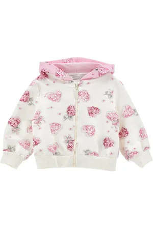MONNALISA Floral hoodie