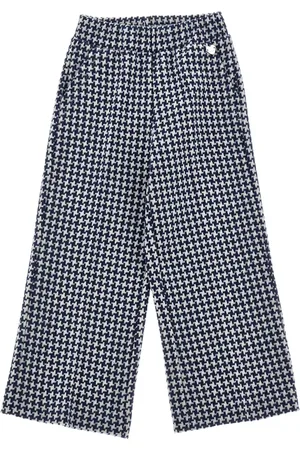MONNALISA Knit palazzo trousers