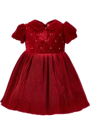 MONNALISA Princess velvet dress