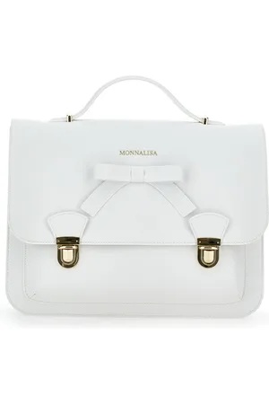 MONNALISA Regenerated leather satchel
