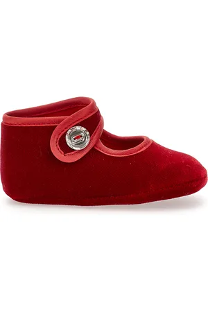 MONNALISA Velvet baby shoes