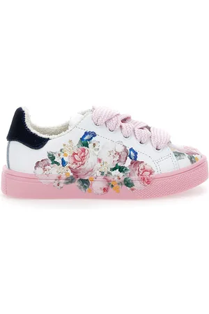 MONNALISA Flower tennis shoes