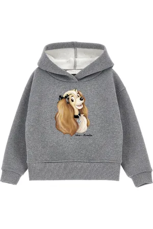 MONNALISA Lady and the Tramp lurex hoodie