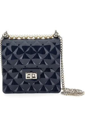 MONNALISA PVC bag with pearls