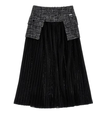 MONNALISA Long pleated skirt