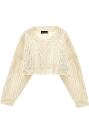 MONNALISA Aran mini sweater