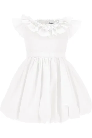 MONNALISA Puffball poplin dress
