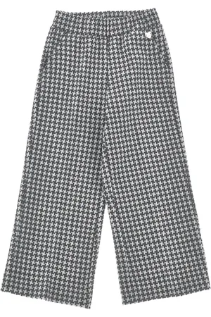 MONNALISA Knit palazzo trousers