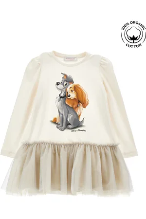 MONNALISA Lady and the Tramp organic cotton dress
