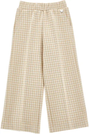 MONNALISA Knit palazzo trousers