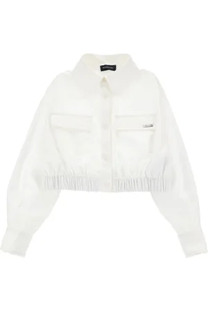 MONNALISA Poplin shirt with cargo pockets