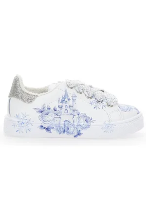 MONNALISA Bicast rose tennis shoes