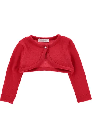 MONNALISA Merino wool cardigan