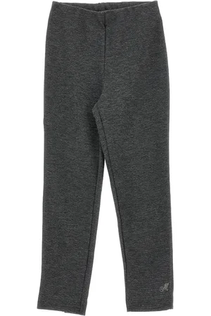 MONNALISA Milano stitch jersey leggings