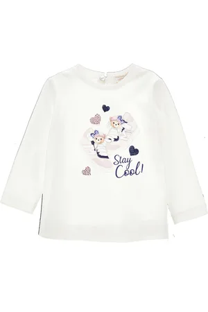 MONNALISA Sneakers print T-shirt