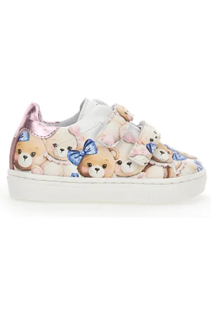 MONNALISA Bicast teddy tennis shoes