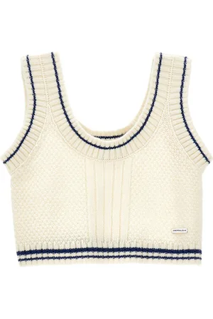 MONNALISA Two-tone knitted vest