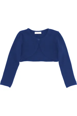 MONNALISA Cropped merino wool cardigan