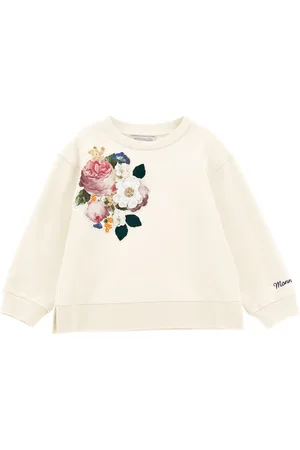 MONNALISA Embroidered sweatshirt