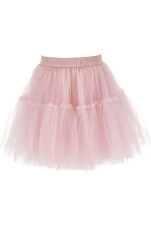 MONNALISA Silk-touch tulle skirt