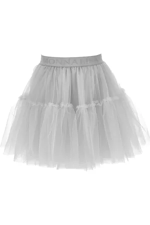 MONNALISA Silk-touch tulle skirt