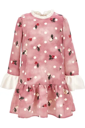MONNALISA Polka dot cady dress