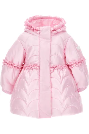 MONNALISA Quilted coat with hood