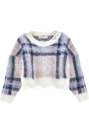 MONNALISA Tartan sweater